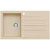 Alveus CORTINA 130 Beige 55 1133450 - Drez Granitový 860x500mm, vanička 324x419x160mm