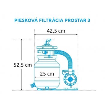 Marimex 10600010 ProStar 3 Filtracia piesková