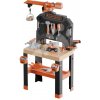 Bricolo Builder Black&Decker Smoby Pracovný stôl s mechanickým žeriavom