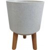 Kvetináč Strend Pro, farba White Weath Finish, 24,5x24,5x31 cm