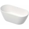 Duravit D-Neo Voľne stojaca vaňa, 160x75 cm, bez prepadu, DuraSolid, ClickClack, biela 700486000000000