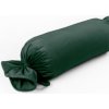 Biante Zamatový vankúš valec bonbon Velvet Prémium SVP-040 Lesná zelená 15x40 cm