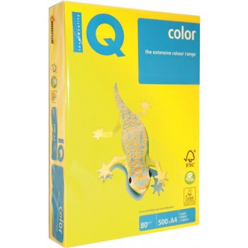 Mondi IQ Color A4/80g SY40 zlato žltý 500 listů