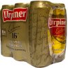 Urpiner Exclusive 16% pivo, 6x500ml, plech