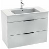 Jika Cube Skrinka s umývadlom, 79x42x61 cm, biela H4537621763001