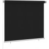 Venkovní roleta 160x140 cm černá 312944