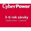 Cyber Power Systems 3-ročná záruka CyberPower pre PR3000ERTXL2U