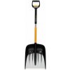 Fiskars Lopata na sneh, teleskopická, pracovná šírka: 36,2 cm, hliník, plast, 1057188