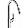 Hansgrohe Focus - drezová stojanková batéria s vyťahovacou sprškou 31815000