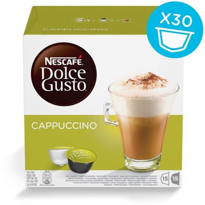 Nescafé Dolce Gusto Cappucino kávové kapsule 30 ks od 8,29 € - Heureka.sk