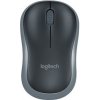 Logitech M185 nano/Kancelárska/Optická/1 000 DPI/Bezdrôtová USB/Šedá 910-002235