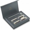 Darčeková kazeta Parker IM Monochrome Titanium - sada plniace pero a guličkové pero