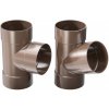 Gutta Aqua Plastové napojenie do zvodu 63 mm 67.5° hnedá