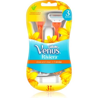 Gillette Venus Riviera jednorázové holiace strojčeky 3 ks