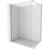 Mexen Kioto-X sprchová stena Walk-in 70 x 200 cm, transparentná 10 mm, brúsená meď - 800-070-101-65-00-X