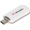 Verbatim USB flash disk, USB C, 64GB, Plectra, biely, 30228, USB C