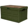Skládací přepravka NILS Camp NCB4007 s dřevěným víkem 2v1 9L zelená
