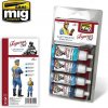AMMO by MIG Jimenez Farby sada MIG Luftwaffe WW2 Pilot Set