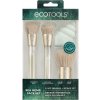 EcoTools Sea Gems EcoTools Cream Blush Brush štetec na lícenku 1 ks + EcoTools Soft Swirl Foundation Brush štetec na make-up 1 ks + EcoTools SeaShell Sponge hubka na make-up 1 ks + EcoTools Kabuki Bru