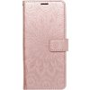 Diárové puzdro na Xiaomi Redmi Note 10/10S Forcell MEZZO mandala ružovozlaté