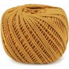 Bavlnená priadza macrame Ø2-2,5 mm rozčesávacia - horčicová