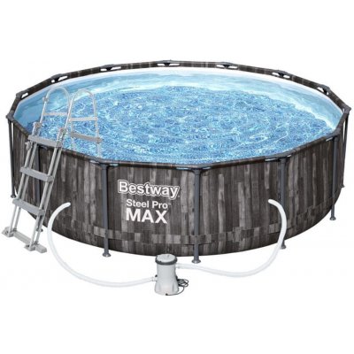 Bestway Steel Pro Max Wood 4,27 x 1,07 m 5614Z bazén