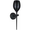 AZZARDO AZ0098 DECOline IZZA WALL BLACK nástenné svietidlo 1xG4 40W IP20 lesklá čierna