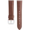 Kožený remienok na hodinky PRIM RB.15888 (22 mm) - easy click - hnedý/strieborný - RB.15888.2220.5050.L