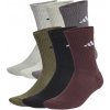 Vysoké bavlnené ponožky adidas C NEWLOGOCRW 6P JP1716 - L