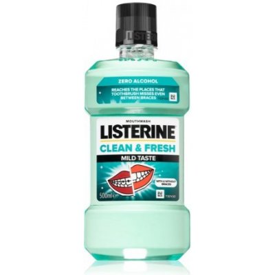 Listerine Clean & Fresh 500 ml - Ústna voda