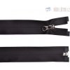 Zips vodeodolný deliteľný 80 cm čierny