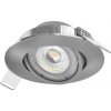 Emos ZD3221 LED SIMMI stropná vstavaná bodovka kruh priemer 80 × 25 mm 5W 450lm 3000K brúsený nikel