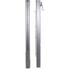 Merco stĺpiky tenisové Square 80 alu elox ,štvorhranný profil 80x80mm 1 pár