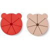 LIEWOOD Desiatová miska Kelly Apple Red/Rose mix – set 2 ks