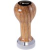 Buna café tamper, oliva, lak, TP, 41 mm, nerez lesk, plochý