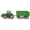 SIKU Farmer - traktor John Deere s vlekom, 1:50, 10431953