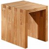 Exclusivholz Aspen Stolička, dubové drevo, 41,8 × 43 × 43 cm, 24654966