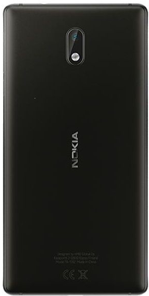 Kryt Nokia 3 Dual Sim zadný čierny