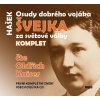 Osudy dobrého vojáka Švejka za světové války KOMPLET - 4 CD (Čte Oldřich Kaiser) - Jaroslav Hašek