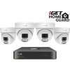iGET HOMEGUARD HGNVK84804 - kamerový PoE set 2K NVR 8CH + 4x venkovní kamera se zvukem
