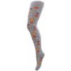 Bavlnené pančuchy Kvety pre deti 116/122 cm