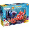 Lisciani Oboustranné puzzle MAXI 24 dílků Hledá se Nemo (s omalovánkou) 74112