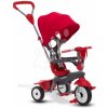 Trojkolka Breeze Plus Red Classic smarTrike TouchSteering ovládanie s držiakom na fľašu a gumené kolesá s tlmičom od 10 mes