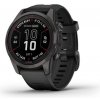 Garmin fenix 7S Pro Sapphire Solar, Carbon Gray DLC Titanium, Black Band