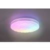 TRIO Reality R67131100 TIGER stropné svietidlo SMD LED D380mm 22W/2500lm 2700-6000K RGB, biela matná, stmievateľné, diaľkový ovládač, starlight efekt