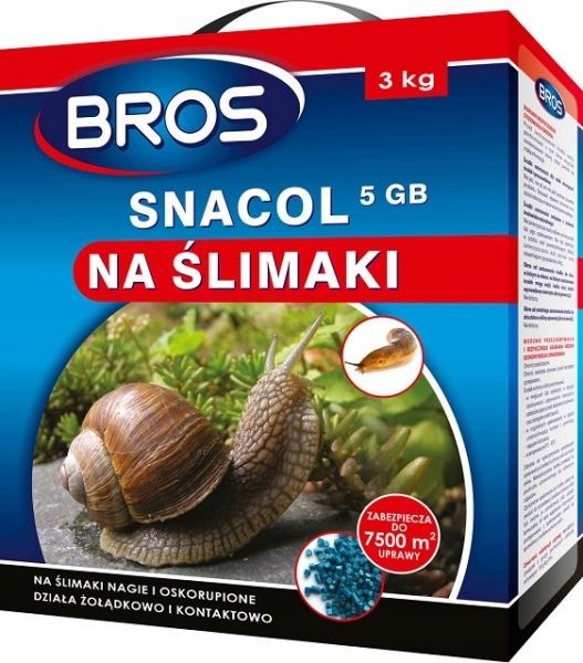 BROS Prostriedok proti slimákom 3 kg