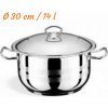 Royal 7807007 Hrniec s pokrievkou, nerezový ROYAL, 30 cm, 14 litrový