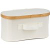 G21 Úložný box 30 x 15 x 15 cm bambusový s víkem béžový