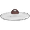 MagicHome Pokrievka Black Marble Line 24 cm
