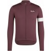 Rapha Men's Core Thermal Long Sleeve Jersey huckleberry / white alyssum
